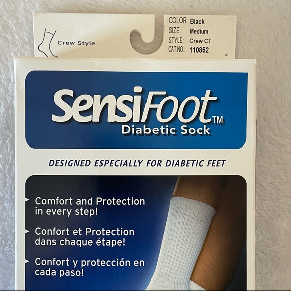 SensiFoot Diabetic Socks - size Medium - Picture 3 of 15